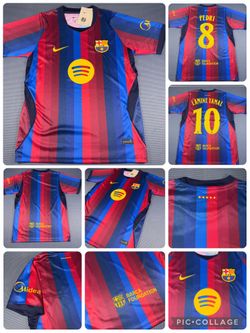 Barcelona Home 26/27 S to XXL