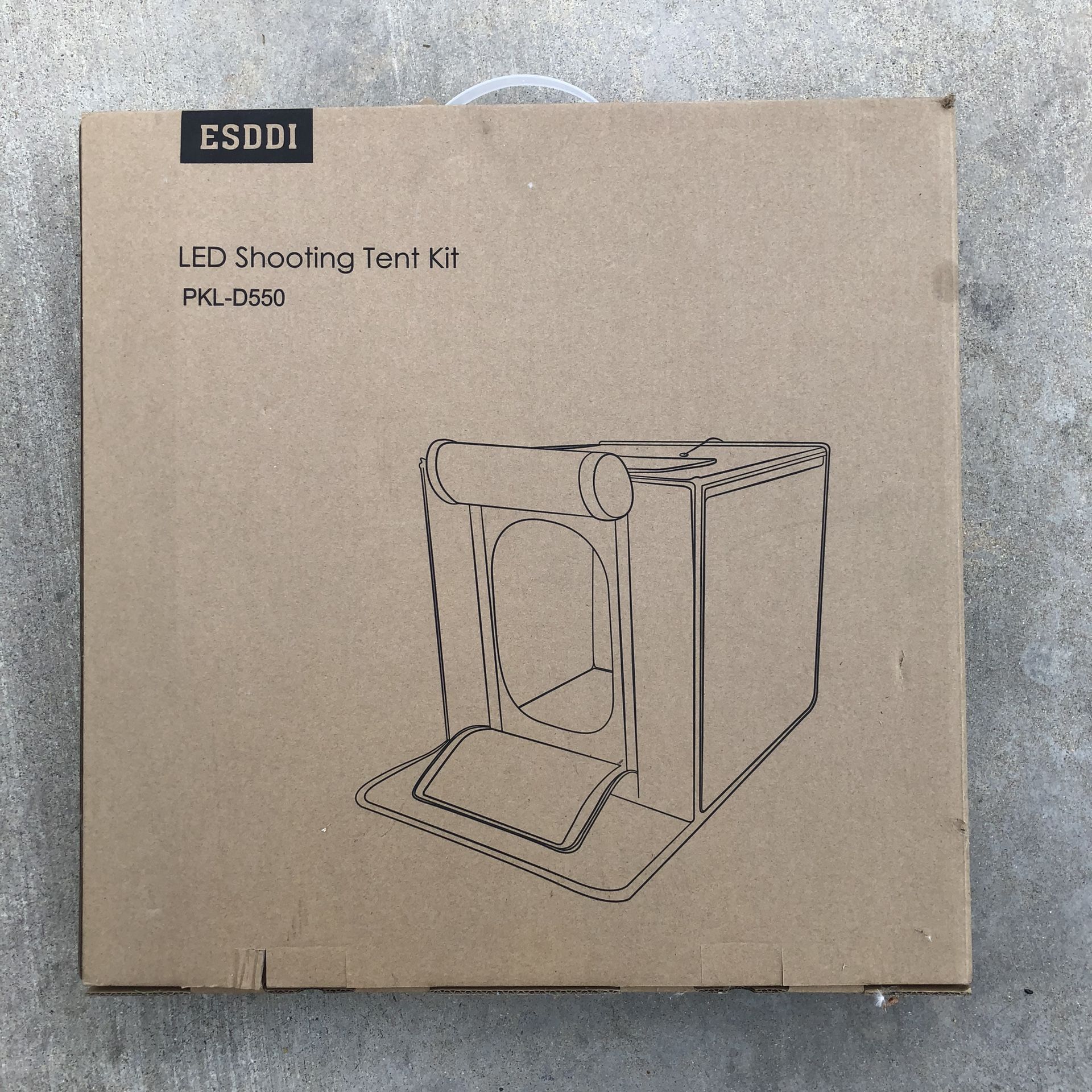 ESDDI PKL-D550 LED Shooting Tent Kit Photo Light Box
