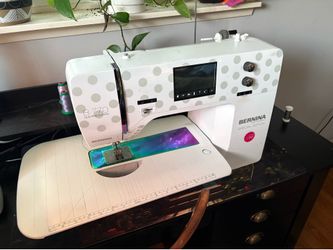 Tula pink BERNINA embroidery and sewing machine