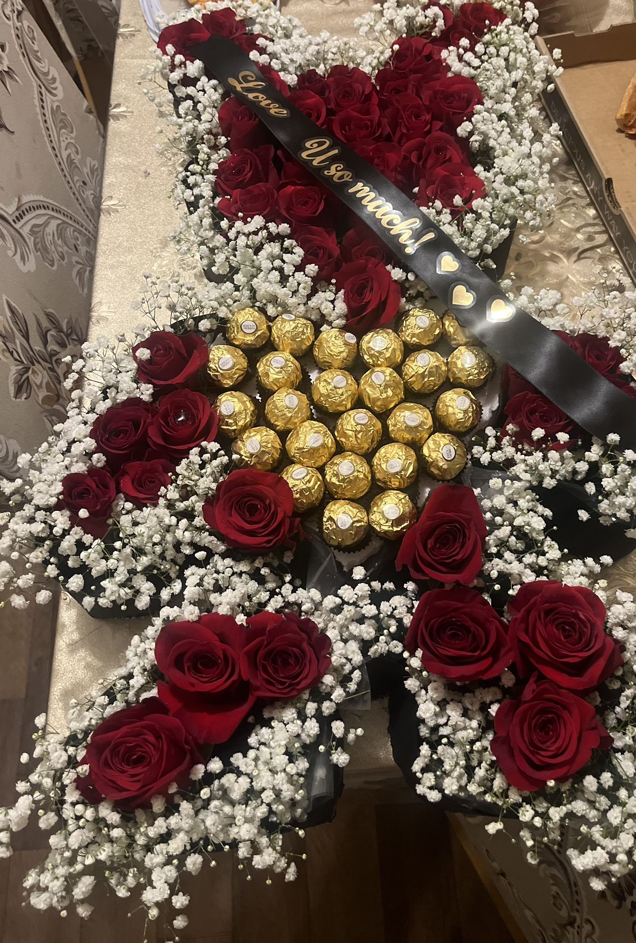 Valentines Flower Arrangement