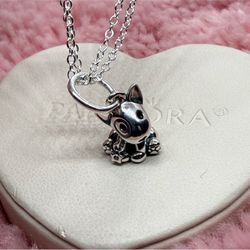 Bull Terrier Dog Pandora Charm
