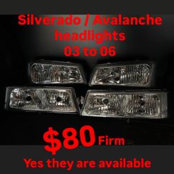 Silverado Headlights 