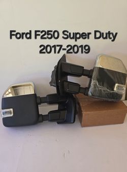 Ford F250 Super Duty 2017-2019 Towing Mirrors