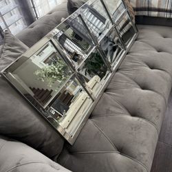 Nickel plate Metal Frame Mirror