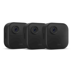 Blink Outdoor 4 Smart Battery-Powered 3 Camera Security System - Charcoal