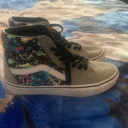 vans sk8 hi cosmic glow