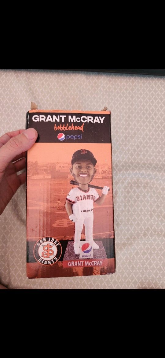 Grant McCray SF Giant Bobblehead