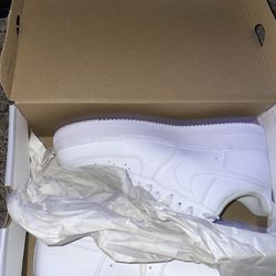 White Air Force 1’s Size 9.5