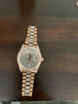 Mossanite watch