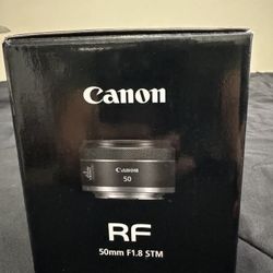 Canon RF 50mm F1.8 STM