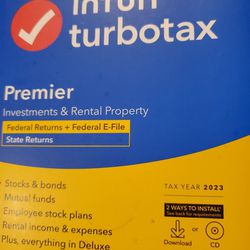 2023 Turbotax Premier Tax Software