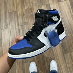 Jordan 1 Royal Toe Size 11 Ds Brand New No Box Asking $225 Dollars OBO Moving Selling A Lot Of My Shoes