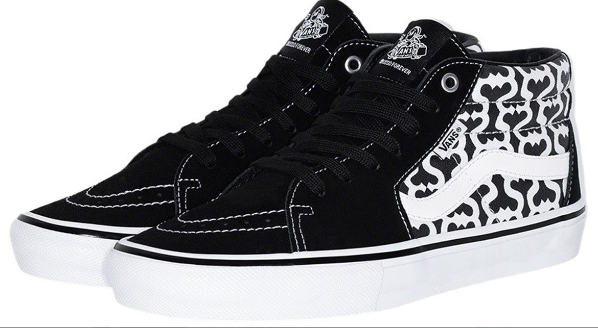 Supreme X Vans Skate Grosso Mid