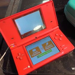 NINTENDO DSi MATTE RED LIMITED EDITION 