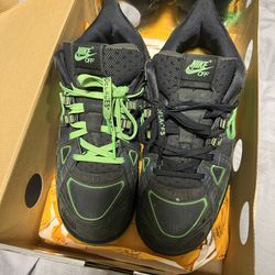 Nike Off white rubber dunks used