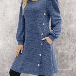 NWT Comfy dress With Pockets, Size Large 