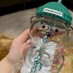 Starbucks Bearista Glass Bear