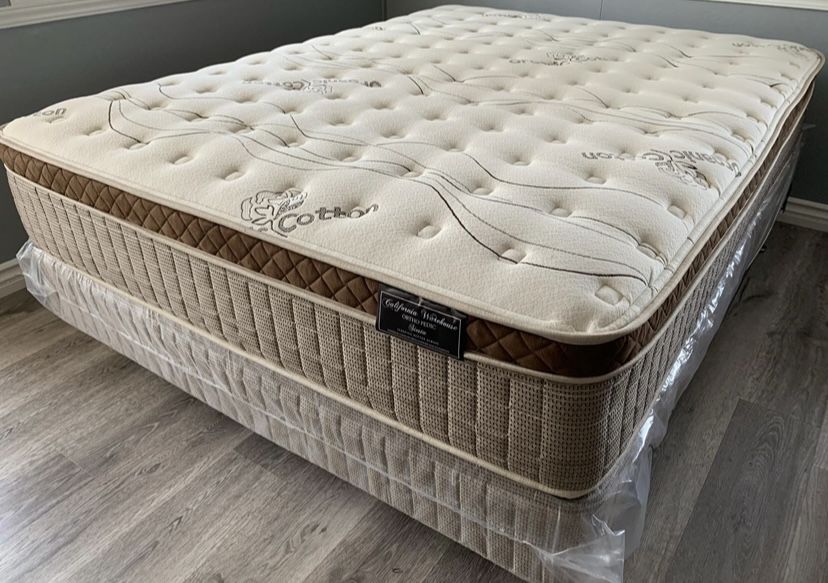 Ck Organic Cloud Edition Europillow Top 12inch Matres!!