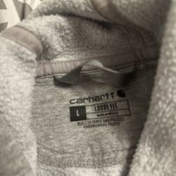 Grey and Black Carhartt Hoodie