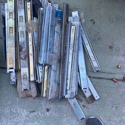 Track for cabinets