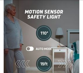 Lunderg Bed Assist Rail for Seniors with Motion-Activated Light
