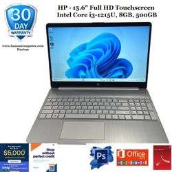 HP Laptop 15-dy5 Touchscreen , Intel Core i3, 8Gb, 500GB “H91692”