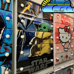 Grogu Star Wars Five Drawer Dresser New Chest Cajonera Comoda Nueva 