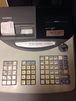 Casio PCR - T2000 cash register
