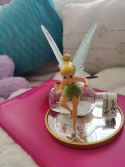 Disney Tinker Bell Ornaments Pixie Dust. Rare. Brand new with tags. Sketchbook