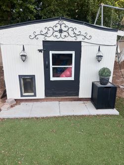 Dog House With AC 8x8