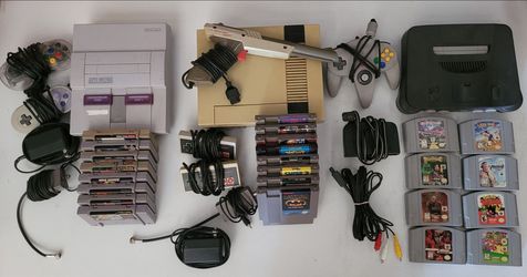 Selling video game collection.