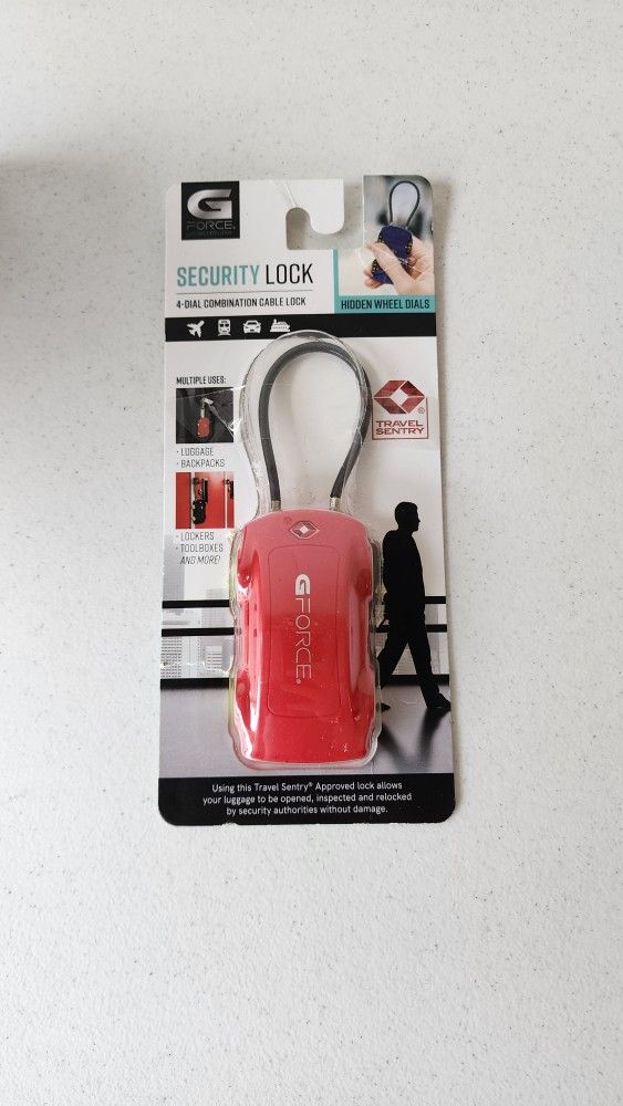 G-Force TSA Approved Security Lock