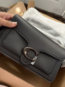 Coach Tabby Medium Polished Pebble Leather