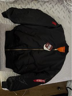 Alpha Industries MA-1 Bomber Jacket Netflix Edition