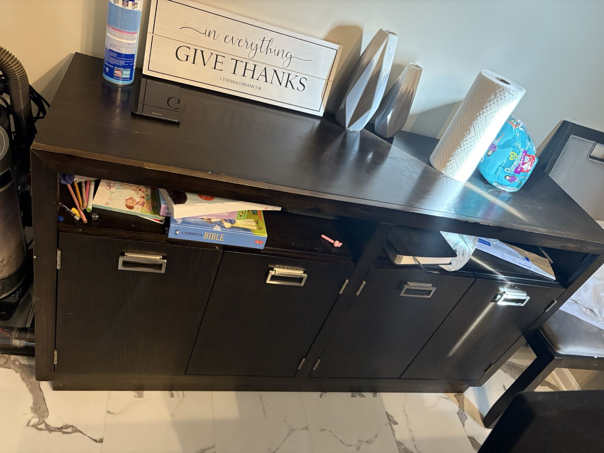 Solid wood, dining room, side, bar or cabinet