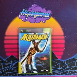 Aquaman: Battle for Atlantis (Microsoft Xbox, 2003) CIB