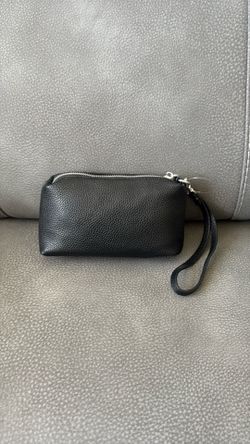 New Antik Kraft Soft Black Wristlet Purse