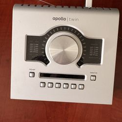 Universal Audio Apollo Twin DUO (First-Generation, Silver, Thunderbolt)