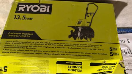 RYOBI 16 in. 13.5 Amp Corded Cultivator