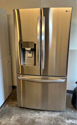 LG Stainless Steel French Door Counter Depth Smart Refrigerator