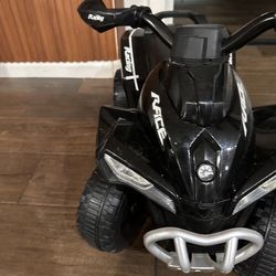 Kids Ride On Push Car, Ride Racer, Foot-to-Floor Sliding Car, Walking ATV Toy with Music, Lights