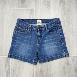 Levi's Women's Medium Wash Denim Jean Shorts