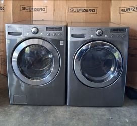 LG Washer And Electric Dryer