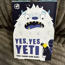 Yes Yes Yeti Risk Taking Card Game NEW 