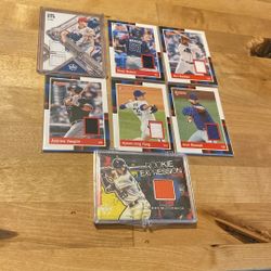 Baseball Patches (7) Cards