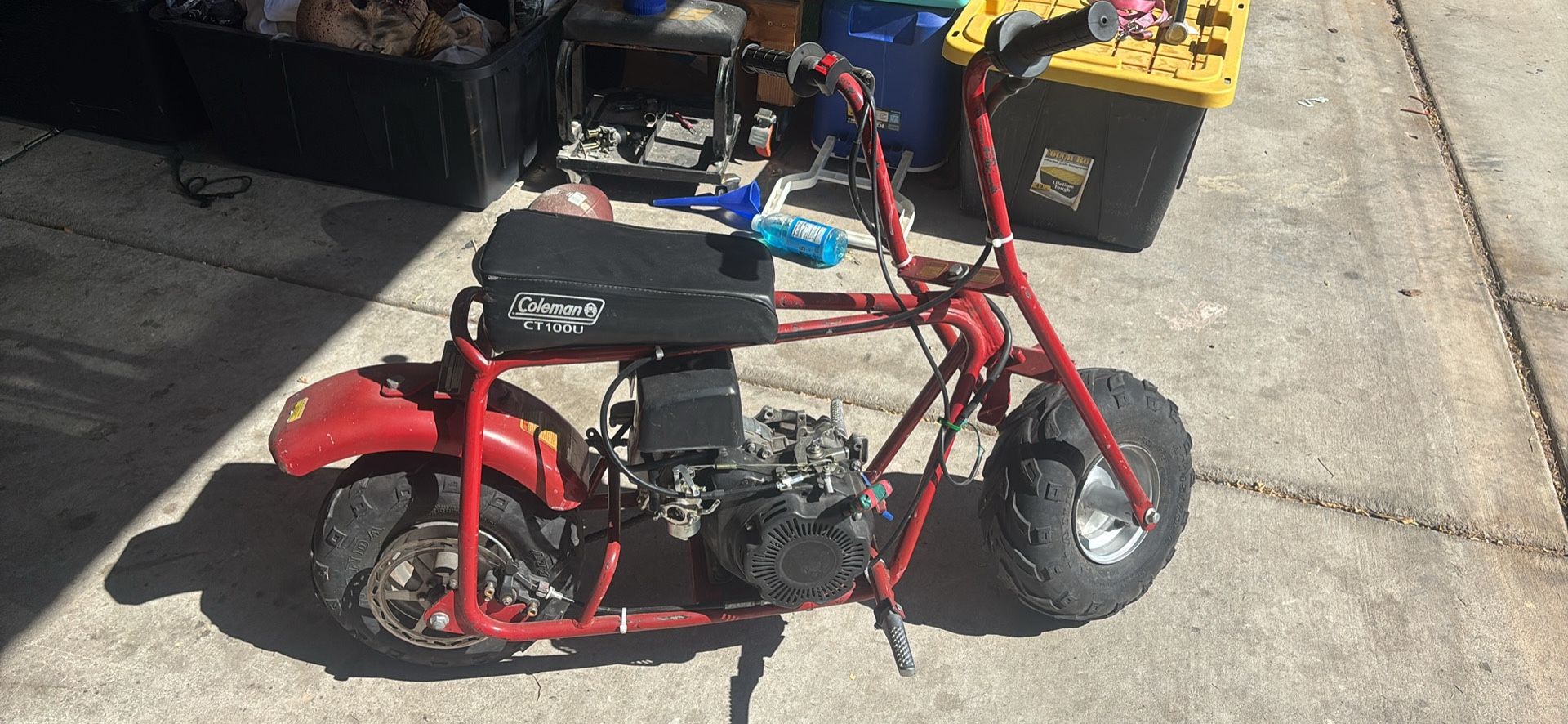 Coleman Ct 100 U Pit Bike
