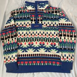 Columbia Multi Color Fleece Size Extra Large