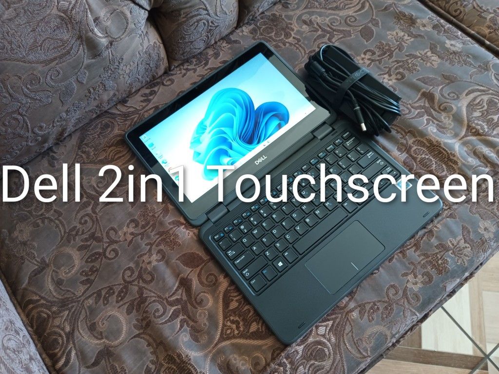 Touchscreen Laptop Dell Latitude 3190-8gb Ram-128gb HD SSD Solid-Go-od For Studen-ts.