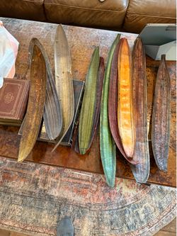 Decorative vertical seedpods All for $10