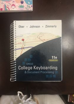College Keyboarding and Document processing